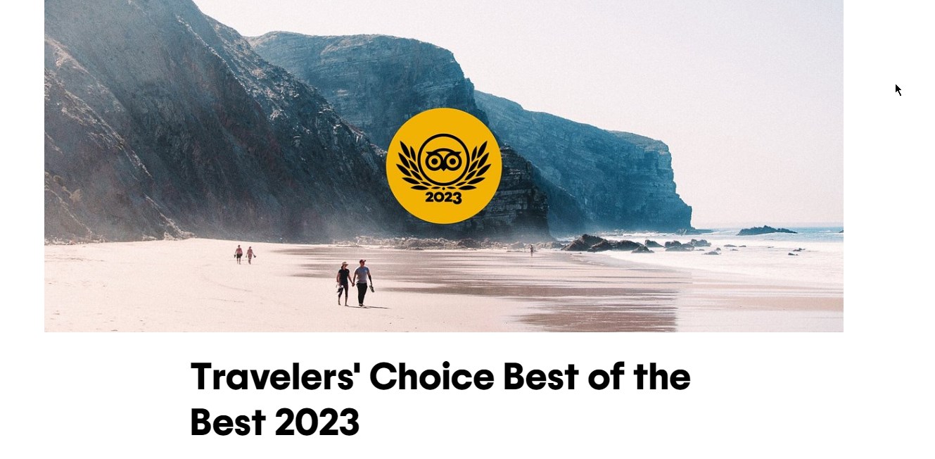 Inca Trail Travelers' Choice Award on TripAdvisor