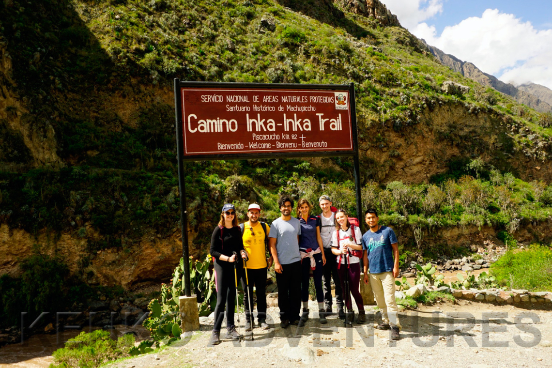 Classic Inca Trail Start at Km 88 Piscacucho