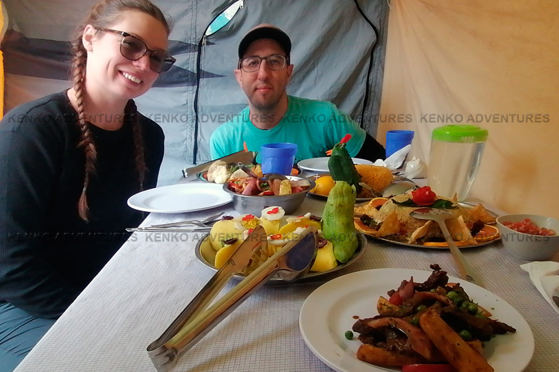 Gourmet Food Services at Inca Trail to Machu Picchu