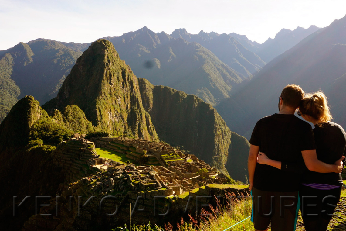 Happy View from Arrive Area to Machu Picchu. Enjoy it!